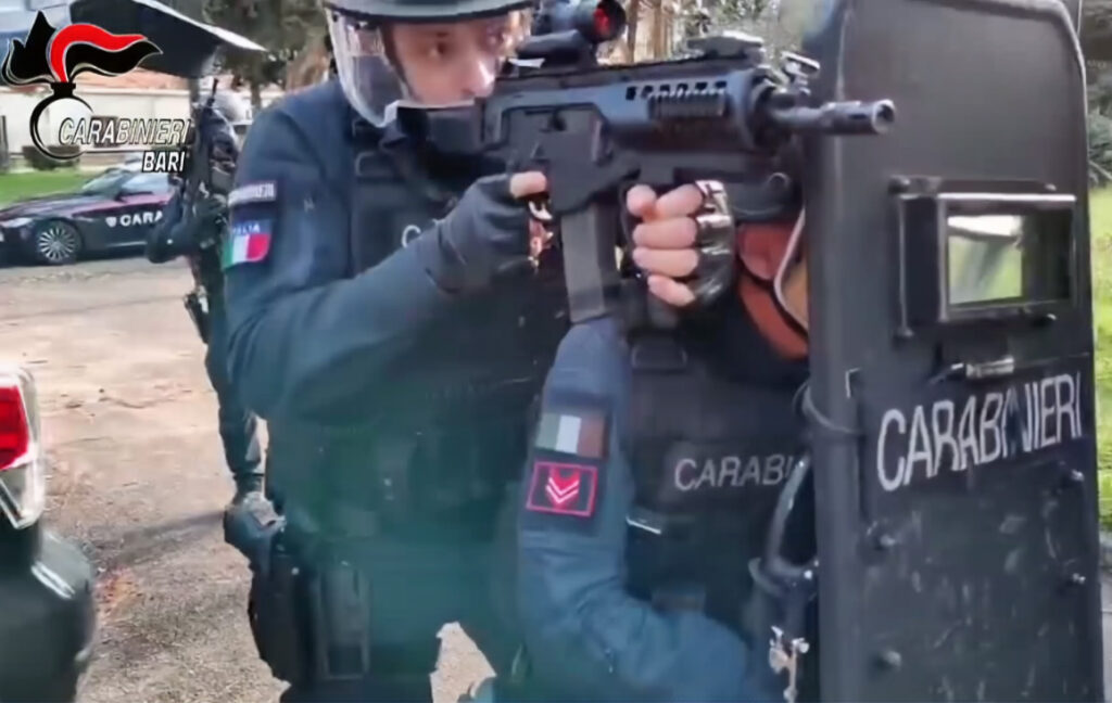 esercitazione Carabinieri Bari