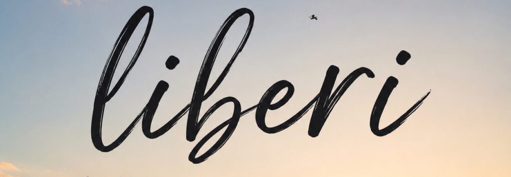 scritta : liberi